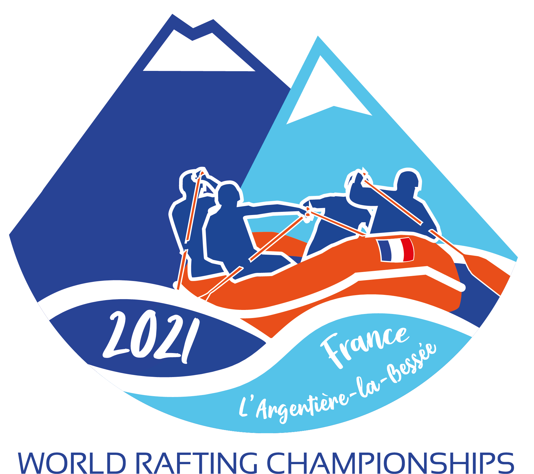 LOGO HD World Rafting 2021 red